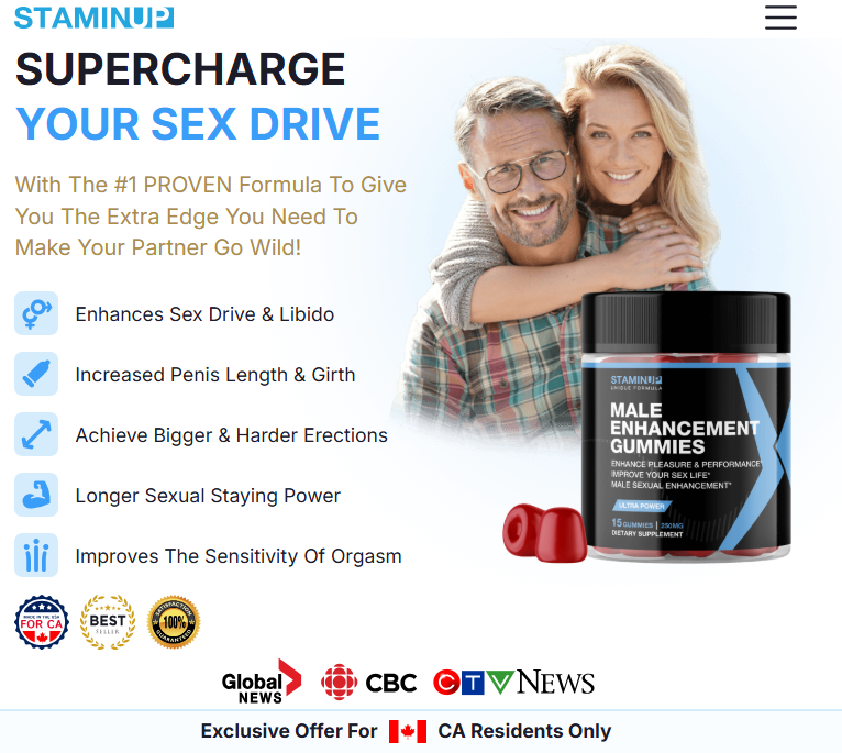 StaminUP Gummies Canada