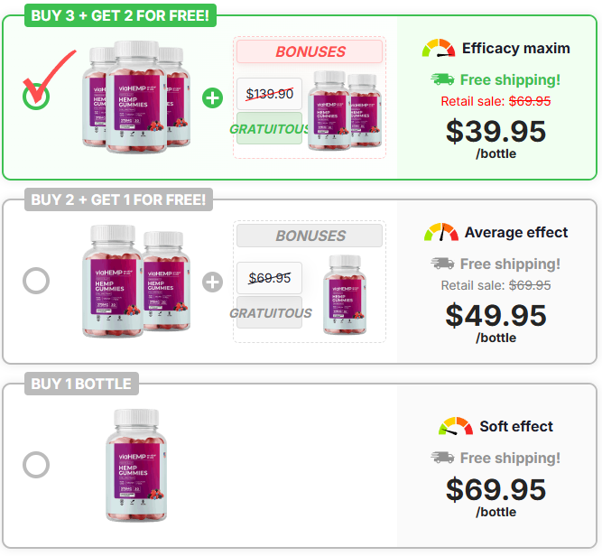 ViaHemp Gummies Canada bottle – premium hemp-derived CBD and THC gummies for pain relief, stress reduction, better sleep, and improved wellness.