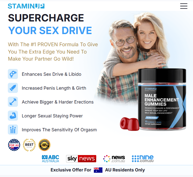 StaminUP Gummies Australia