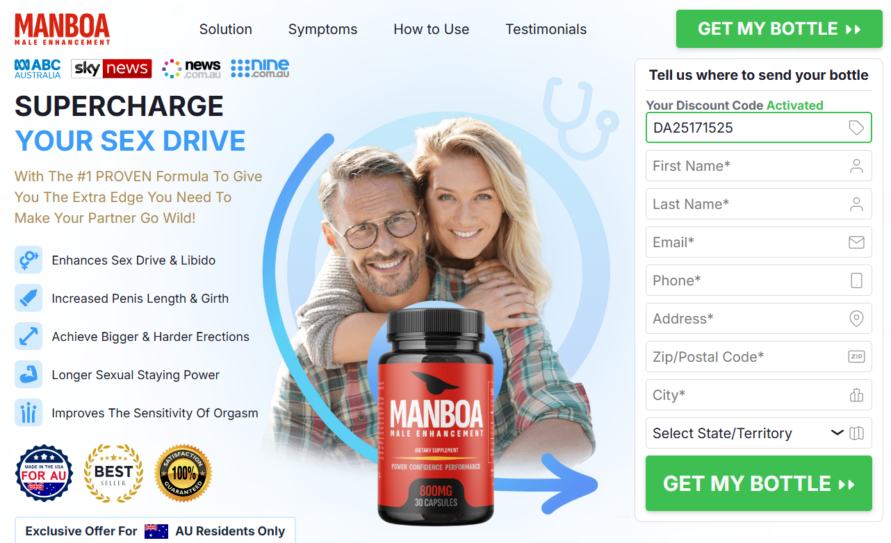 Manboa Capsules Australia Manboa Capsules Australia