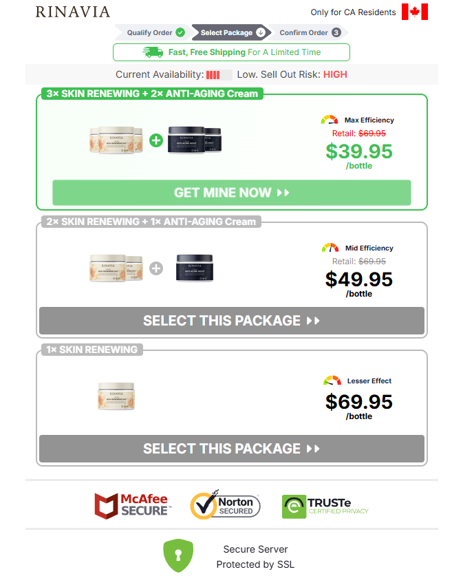 Rinavia Skin Cream Canada