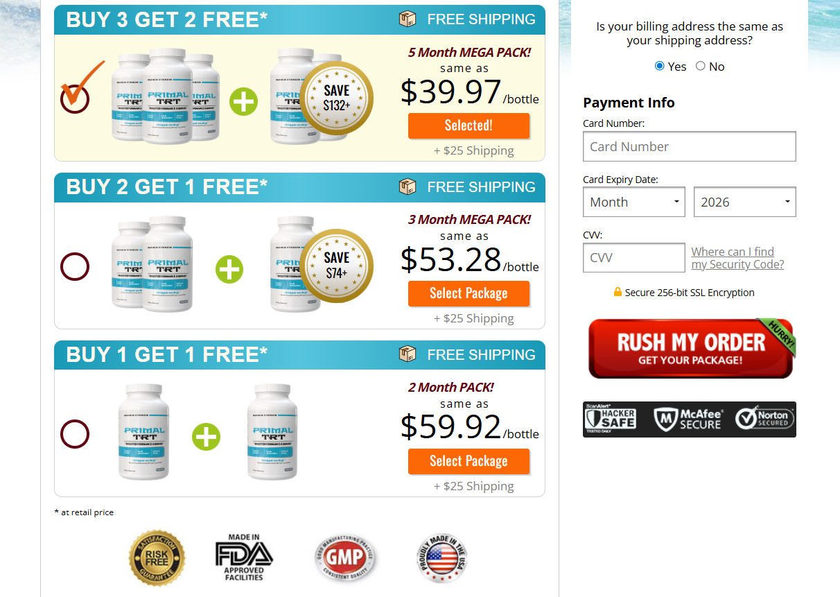 Primo TRT Gummies Australia