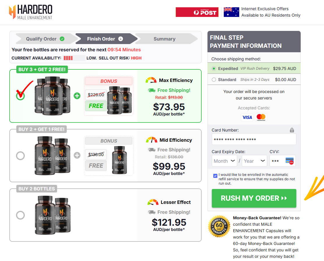 Hardero ME Capsules Australia