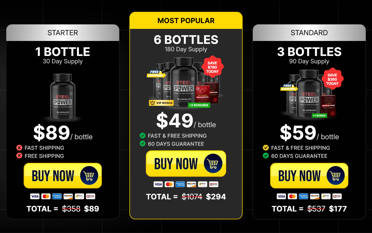 Steel Power Male Enhancement