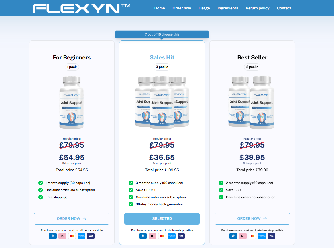 Flexyn Joint Support AVIS